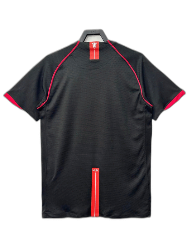 Manchester United 07/08 Black II Away Jersey - Retro Version - Image 2