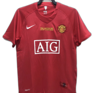 Manchester United 07/08 I Home Jersey - Retro Version