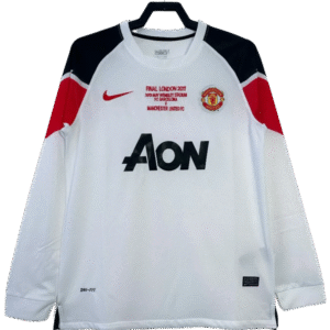 Manchester United 10/11 II Away Jersey - Long Sleeve Retro Version