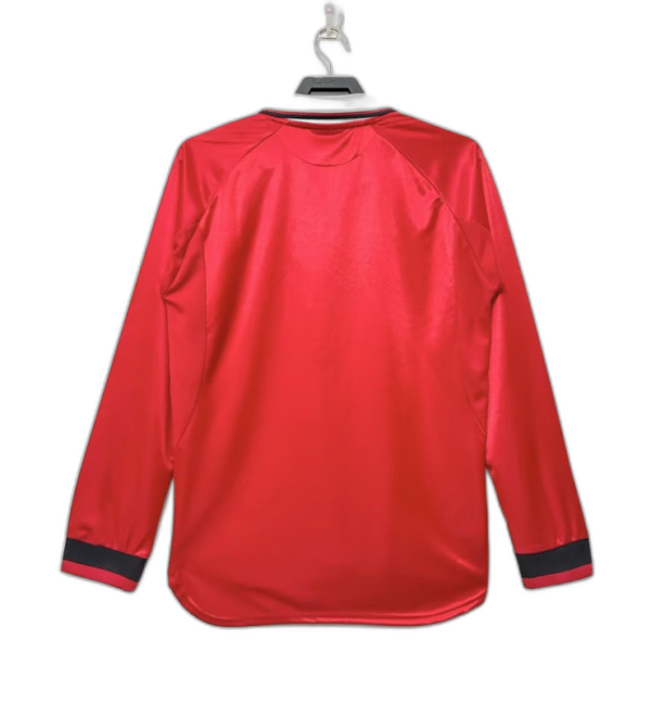 Manchester United 99/00 I Home Jersey - Long Sleeve Retro Version - Image 2
