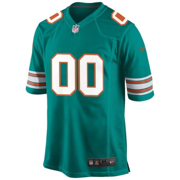 Miami Dolphins - Aqua Alternate Custom NFL Game Jersey - Image 2