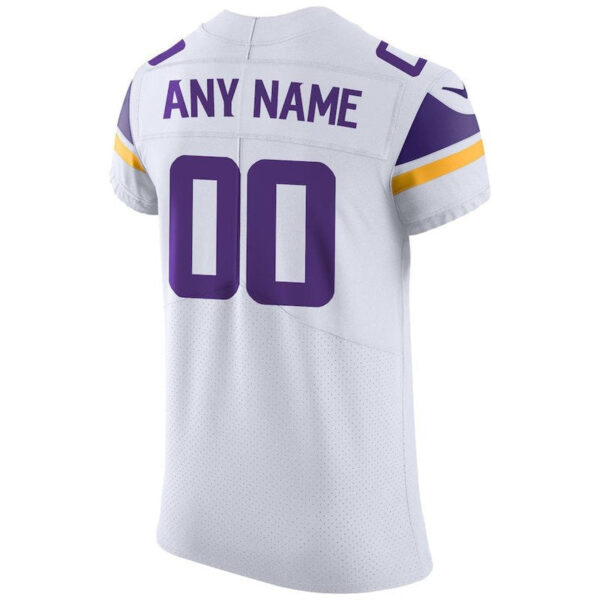 Minnesota Vikings - Custom NFL Jersey - White - Image 3