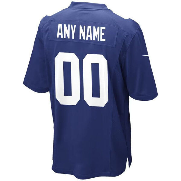 New York Giants - Royal Custom NFL Game Jersey - Image 3