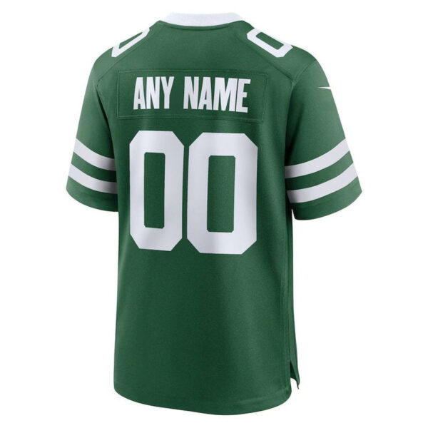 New York Jets - Legacy Custom NFL Game Jersey - Green - Image 3