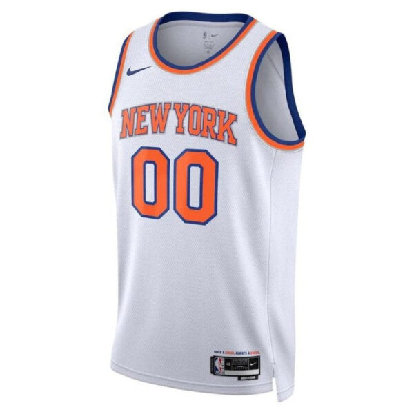 New York Knicks Unisex 2023 White NBA Jersey - Association Edition - Image 2