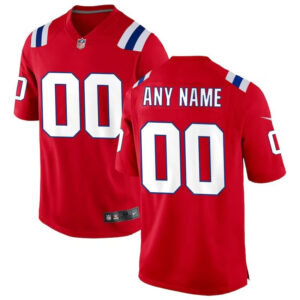 Patriots - Alternate Custom NFL Jersey - Red