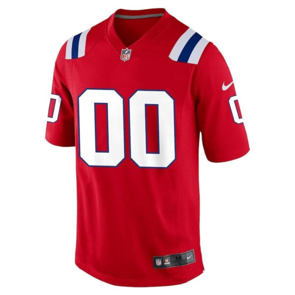 Patriots - Alternate Custom NFL Jersey - Red - Image 2