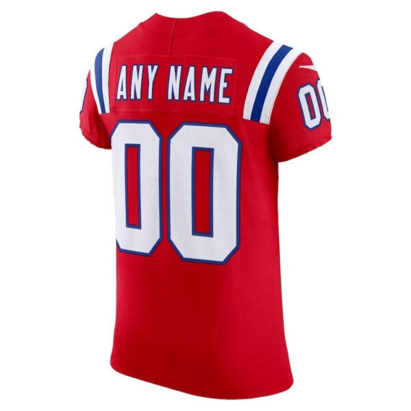 Patriots - Custom NFL Jersey - Red - Image 3