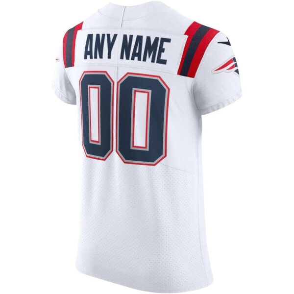 Patriots - Custom NFL Jersey - White - Image 3
