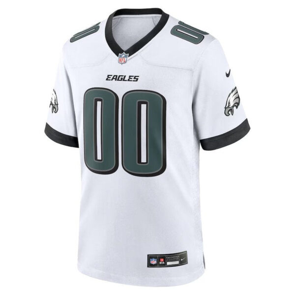 Philadelphia Eagles - Custom NFL Game Jersey - White - Image 2