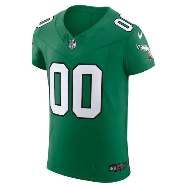 Philadelphia Eagles - Kelly 2nd Alternate Custom NFL Jersey - Green - Image 2