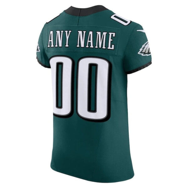 Philadelphia Eagles - Midnight Team Custom NFL Jersey - Green - Image 3