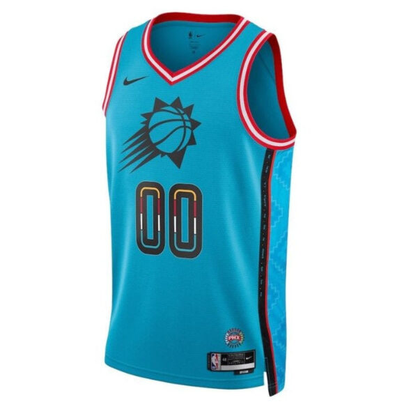 Phoenix Suns Unisex 2023 NBA Jersey - City Edition - Turquoise - Image 2