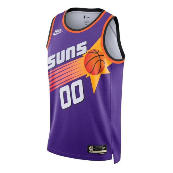 Phoenix Suns Unisex 2023 NBA Jersey - Classic Edition - Purple - Image 2
