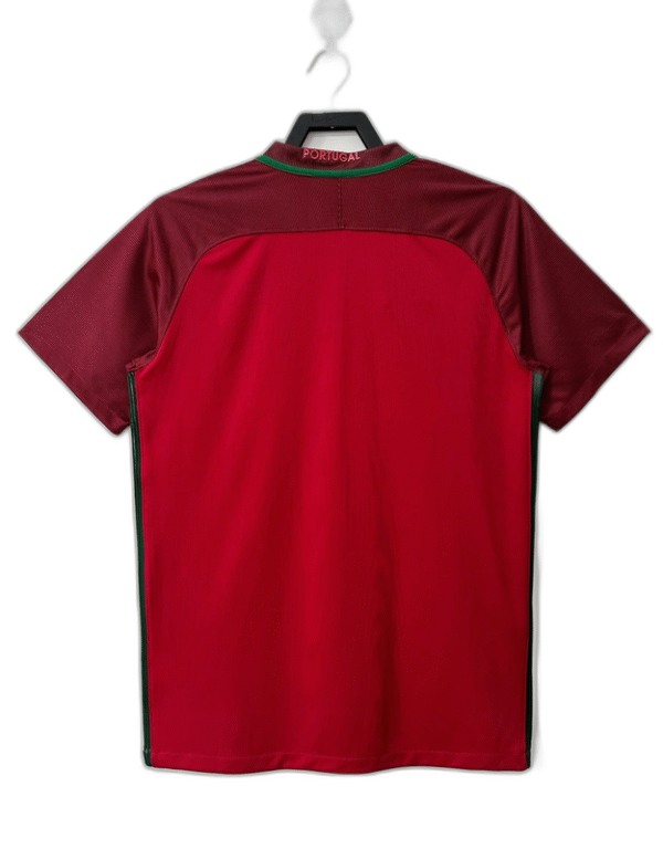 Portugal 2016 I Home Jersey - Retro Version - Image 2