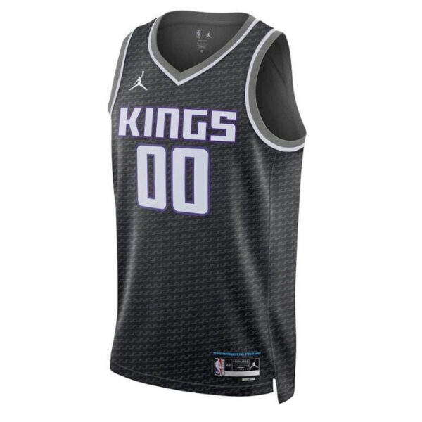 Sacramento Kings Unisex 2023 NBA Jersey - Statement Edition - Black - Image 2