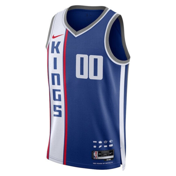Sacramento Kings Unisex 23/24 NBA Jersey - Blue - City Edition - Image 2