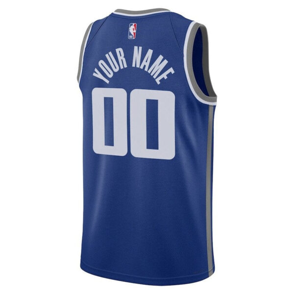 Sacramento Kings Unisex 23/24 NBA Jersey - Blue - City Edition - Image 3