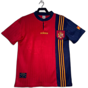 Spain 1996 I Home Jersey - Retro Version