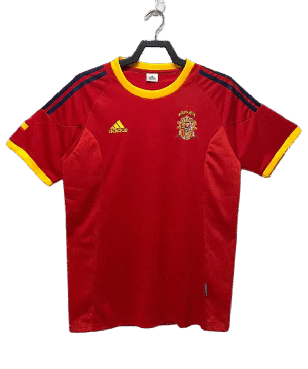 Spain 2002 I Home Jersey - Retro Version