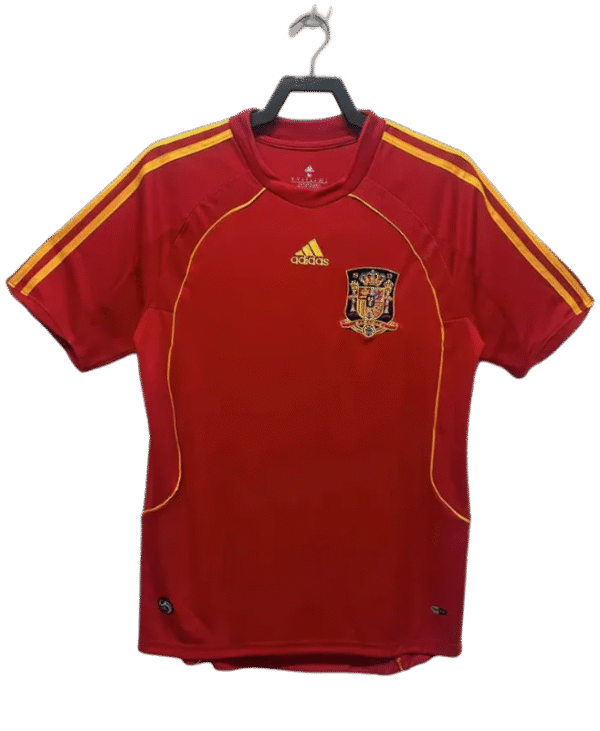 Spain 2008 I Home Jersey - Retro Version