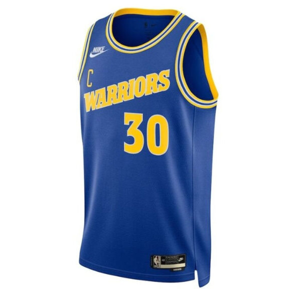 Stephen Curry Golden State Warriors 2023 NBA Jersey Royal - Classic Edition - Image 2
