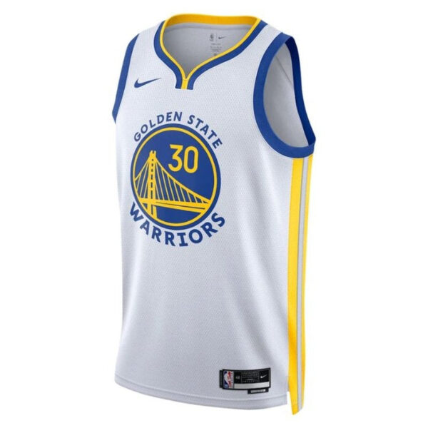 Stephen Curry Golden State Warriors Unisex 2023 NBA Jersey - Association Edition - White - Image 2