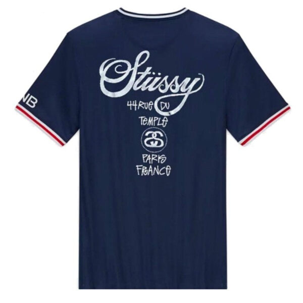 Stussy x Paris Saint-Germain (PSG) Limited Edition Jersey - Fan Version - Image 2