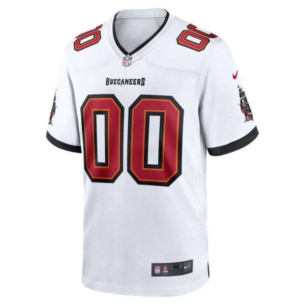 Tampa Bay Buccaneers - Custom NFL Game Jersey - White - Image 2