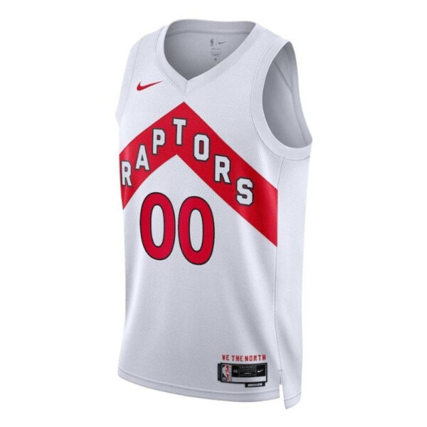 Toronto Raptors Unisex 2023 White NBA Jersey - Association Edition - Image 2