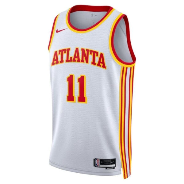 Trae Young Atlanta Hawks Unisex 2023 NBA Jersey - Association Edition - White - Image 3