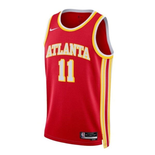Trae Young Atlanta Hawks Unisex 2023 NBA Jersey - Icon Edition - Red - Image 2