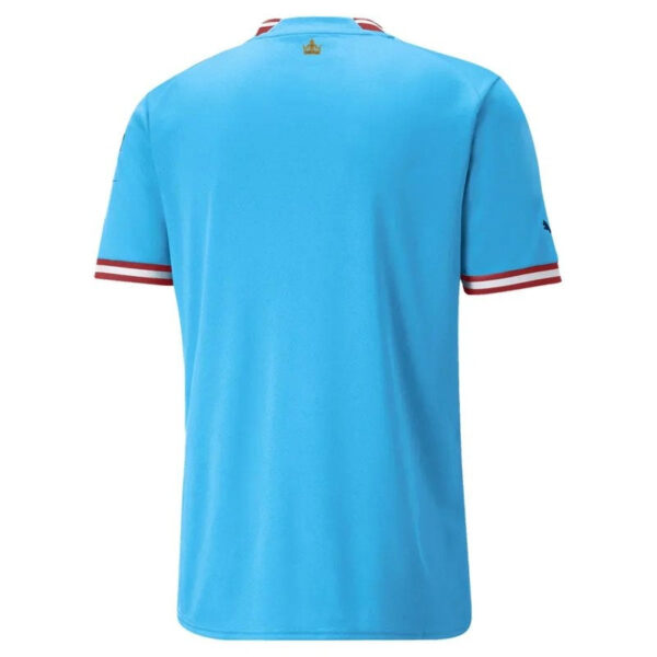Treble Winners Manchester City 2023 Commemorative Jersey - Fan Version - Image 2