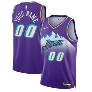 Utah Jazz Unisex 2023 NBA Jersey - Classic Edition - Purple