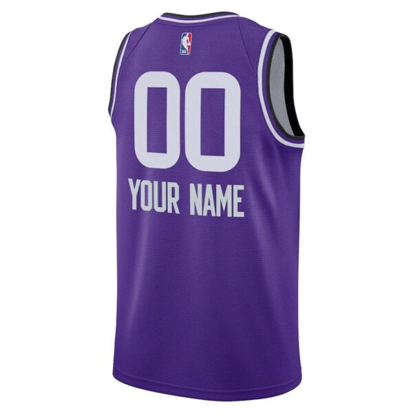 Utah Jazz Unisex 23/24 NBA Jersey - Purple - City Edition - Image 3