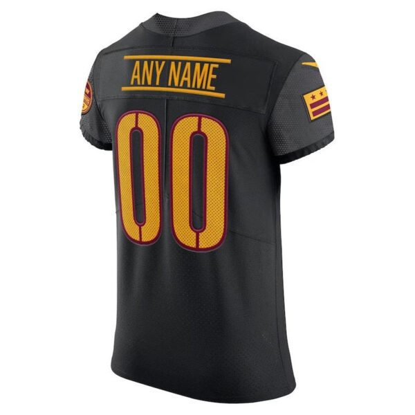 Washington Commanders - Custom Alternate NFL Jersey - Black - Image 3