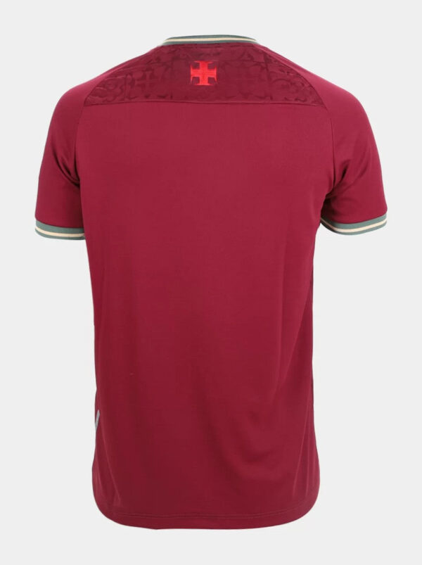 Vasco 22/23 Goalkeeper Jersey - Burgundy - All Sponsors - Fan Version - Image 2